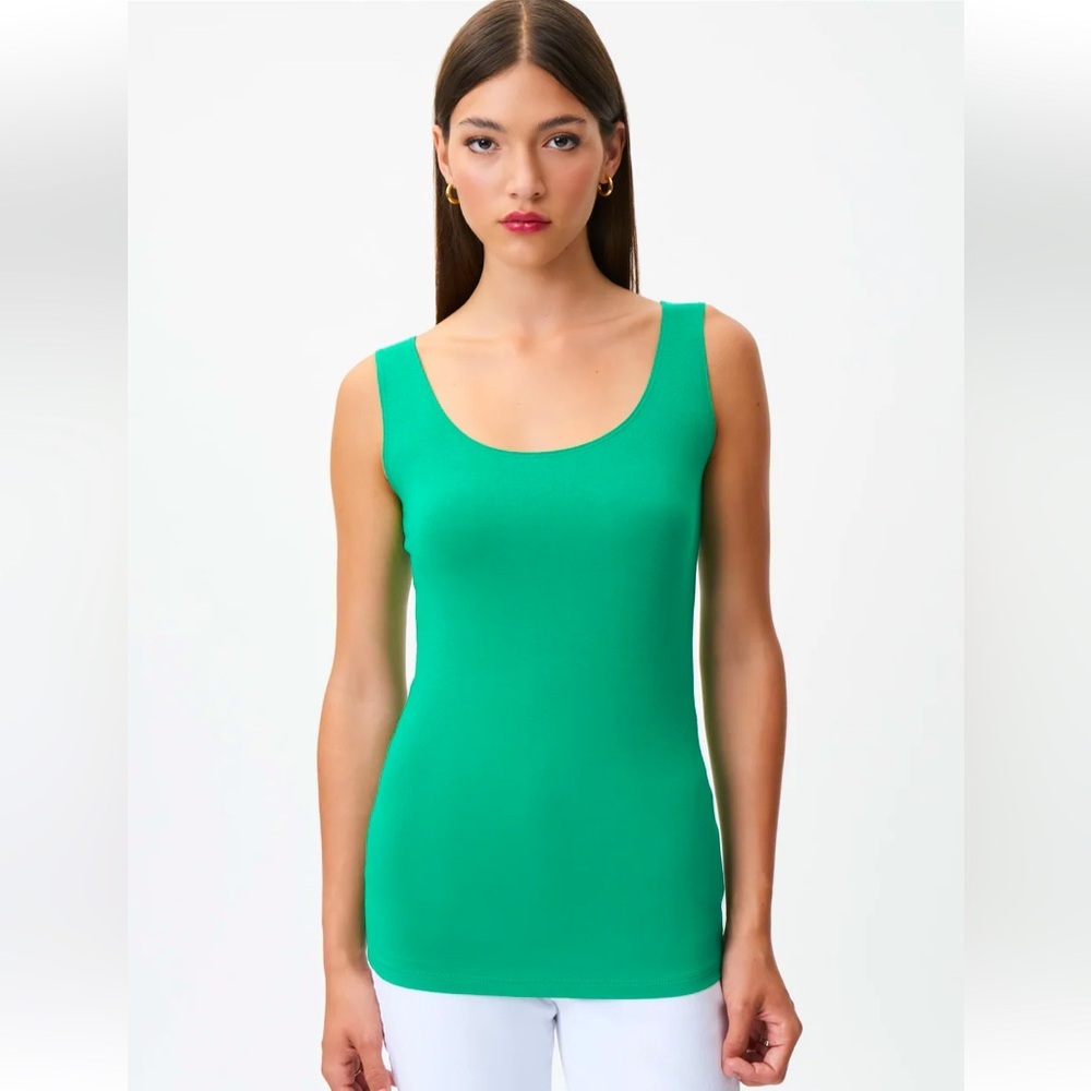 Joseph Ribkoff NWT Sz M Scoop Tank in “Foliage”